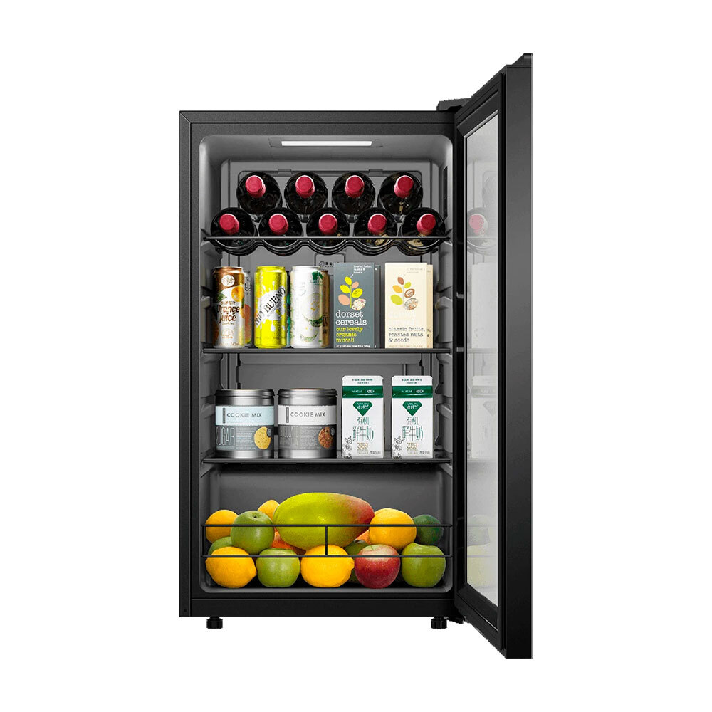 картинка Холодильник барный Haier 92L, DS092LHESD1, чёрный от магазина Одежда+
