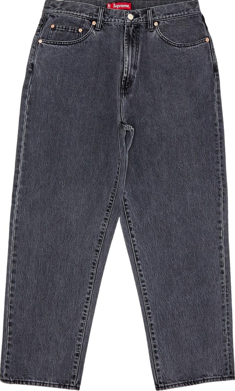 картинка Джинсы Supreme Baggy Jean 'Washed Black', черный от магазина Одежда+