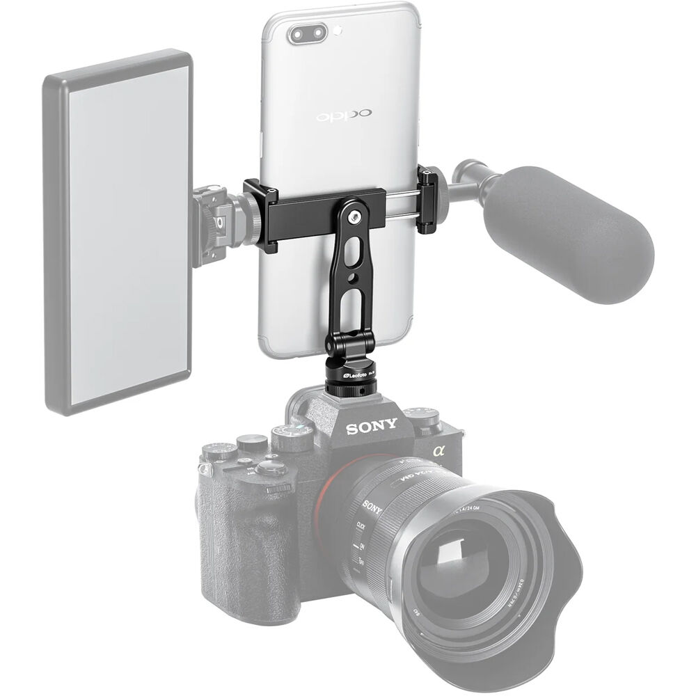 картинка Leofoto Phone Clamp with Cold Shoe FA-18 от магазина Одежда+
