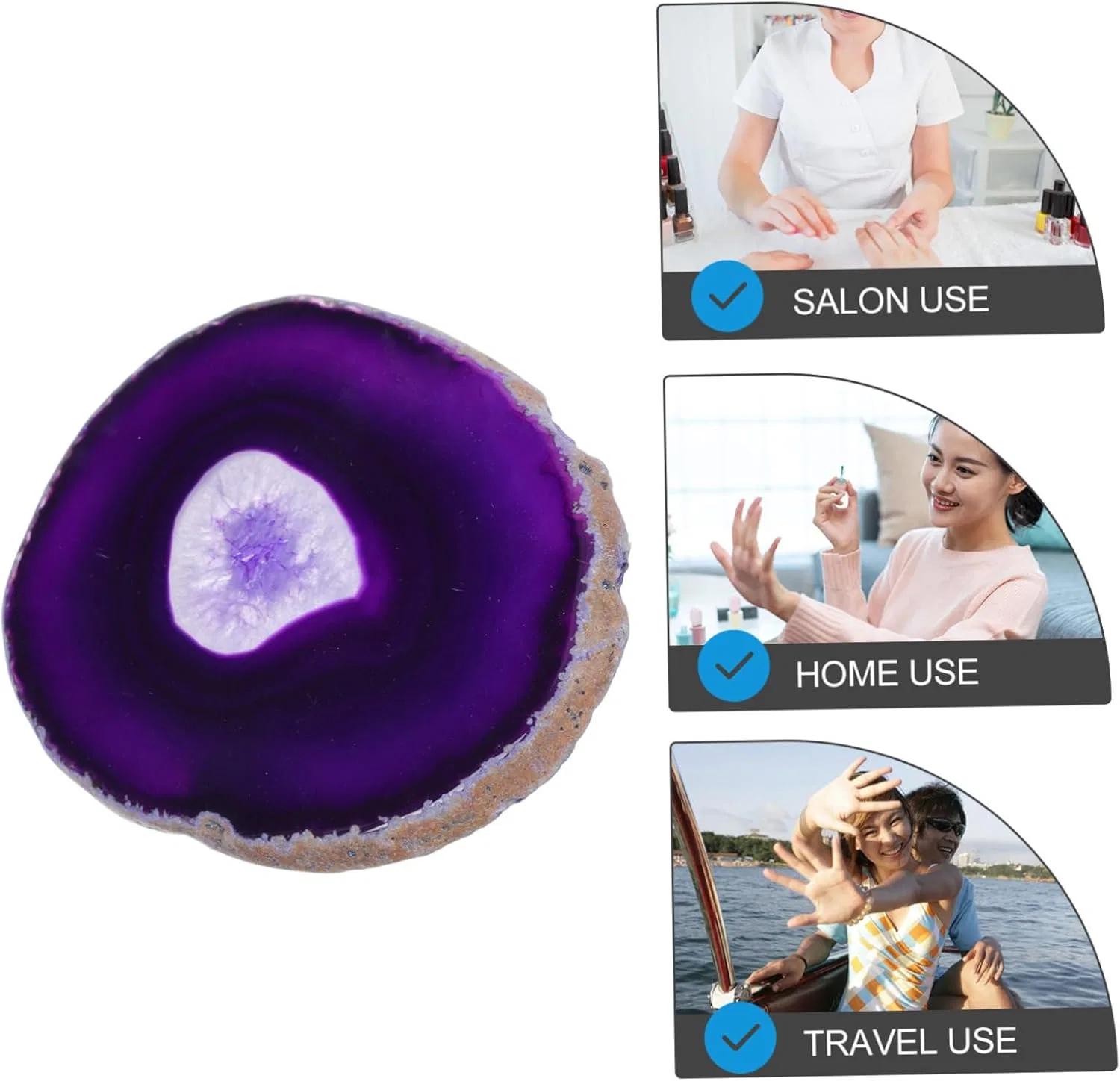 картинка Палитра для ногтей Onyx Palette OSOLADY фиолетовая от магазина Одежда+