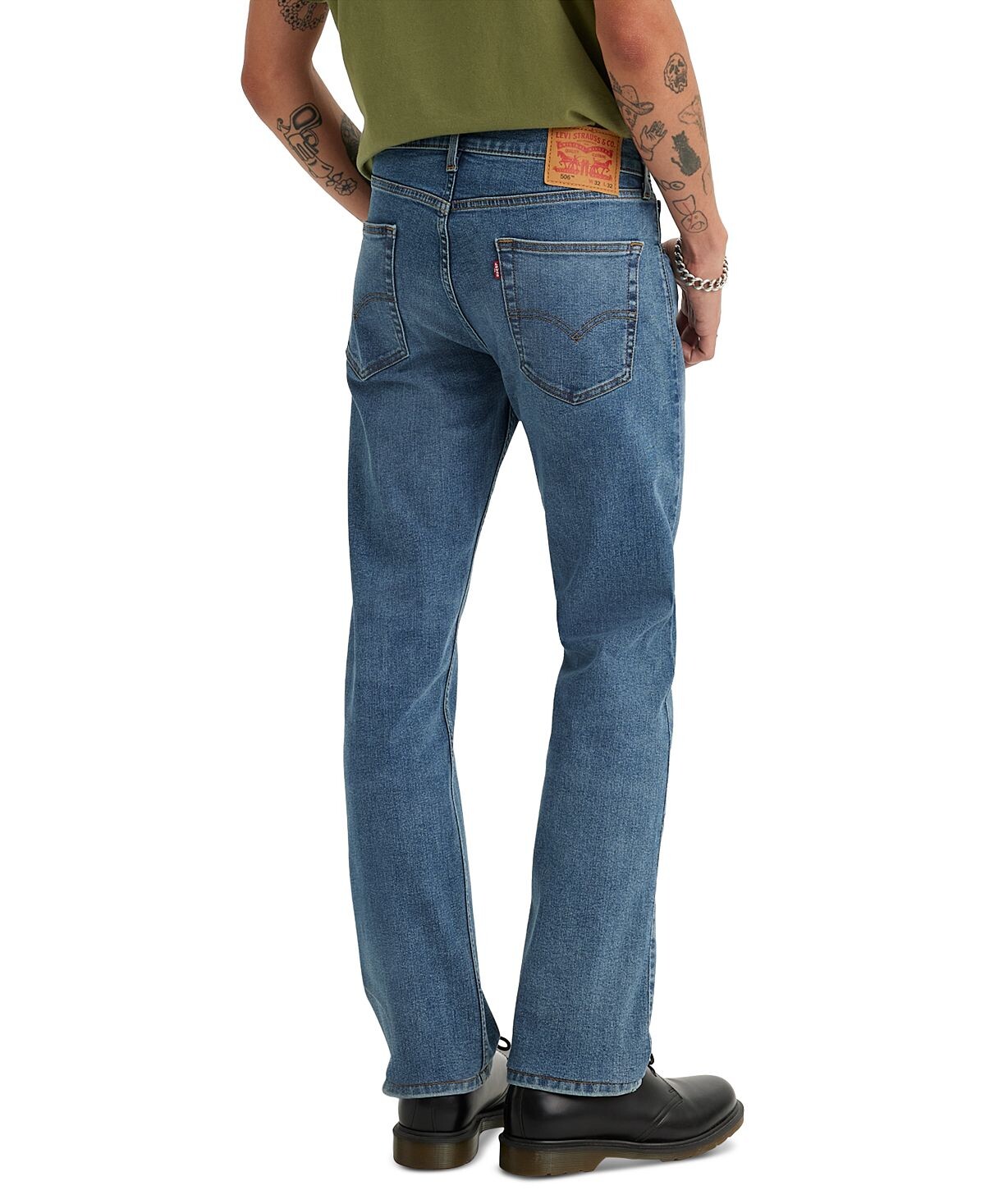 картинка Мужские джинсы Levi's 506 Comfort Straight, светло-синий от магазина Одежда+