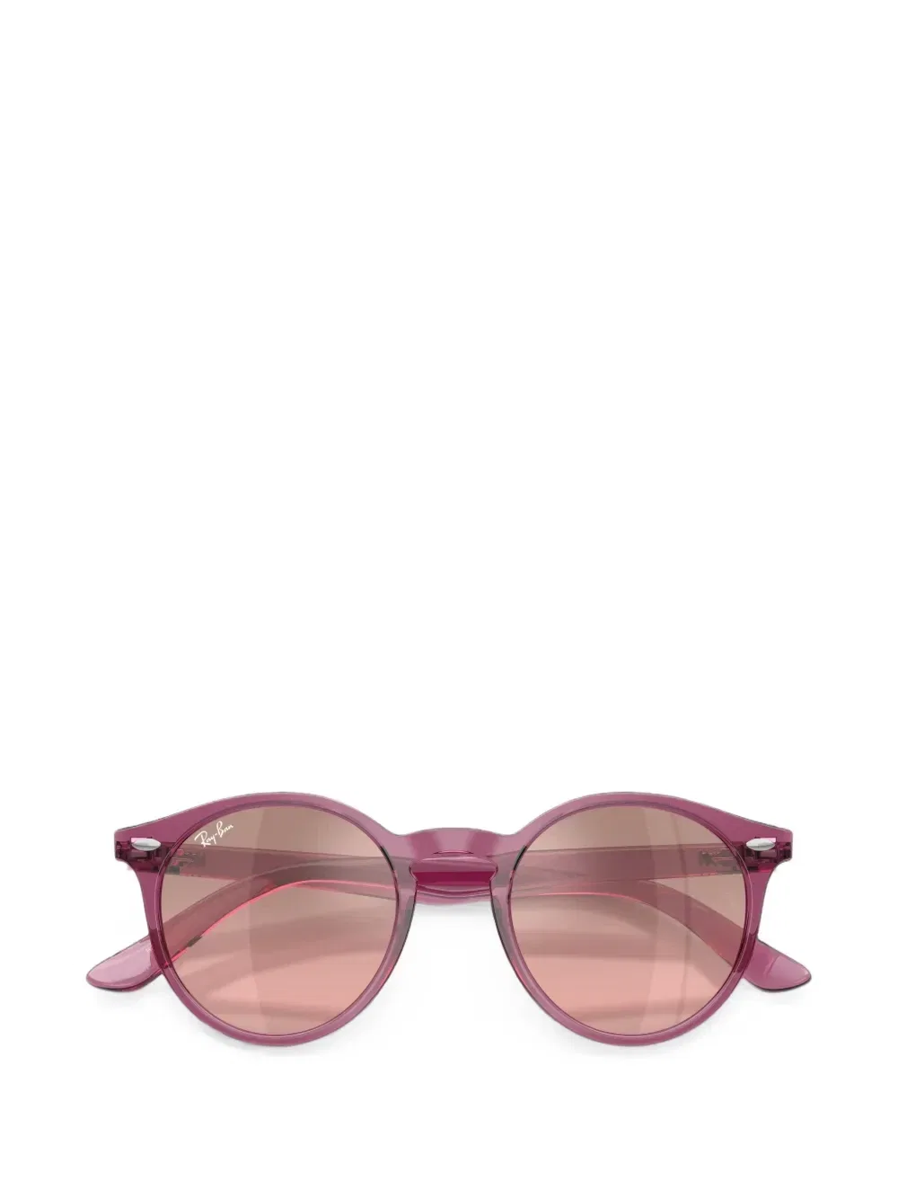 картинка Очки в круглой оправе RAY-BAN JUNIOR, фиолетовый от магазина Одежда+