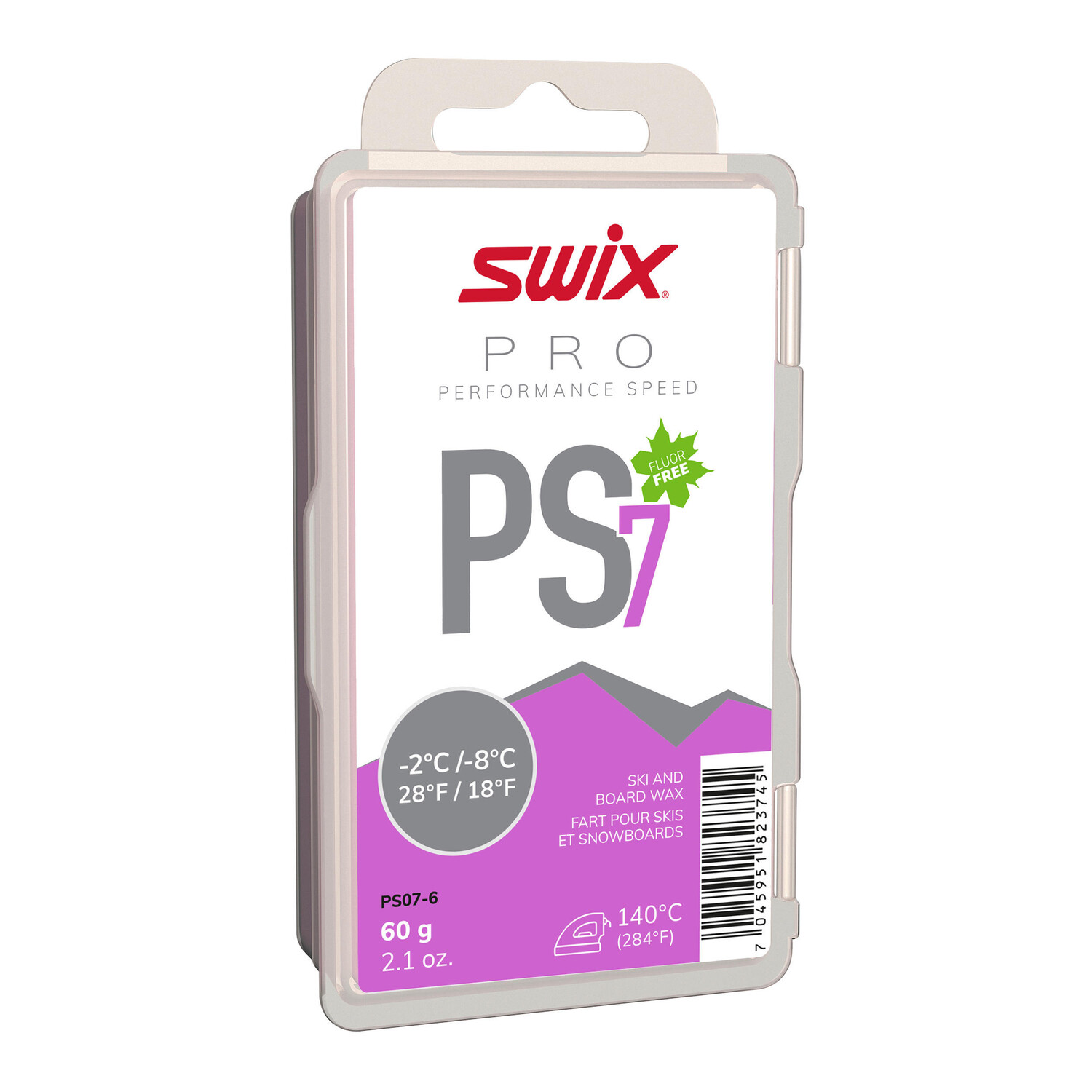 картинка Горнолыжный воск Swix PS7, фиолетовый от магазина Одежда+