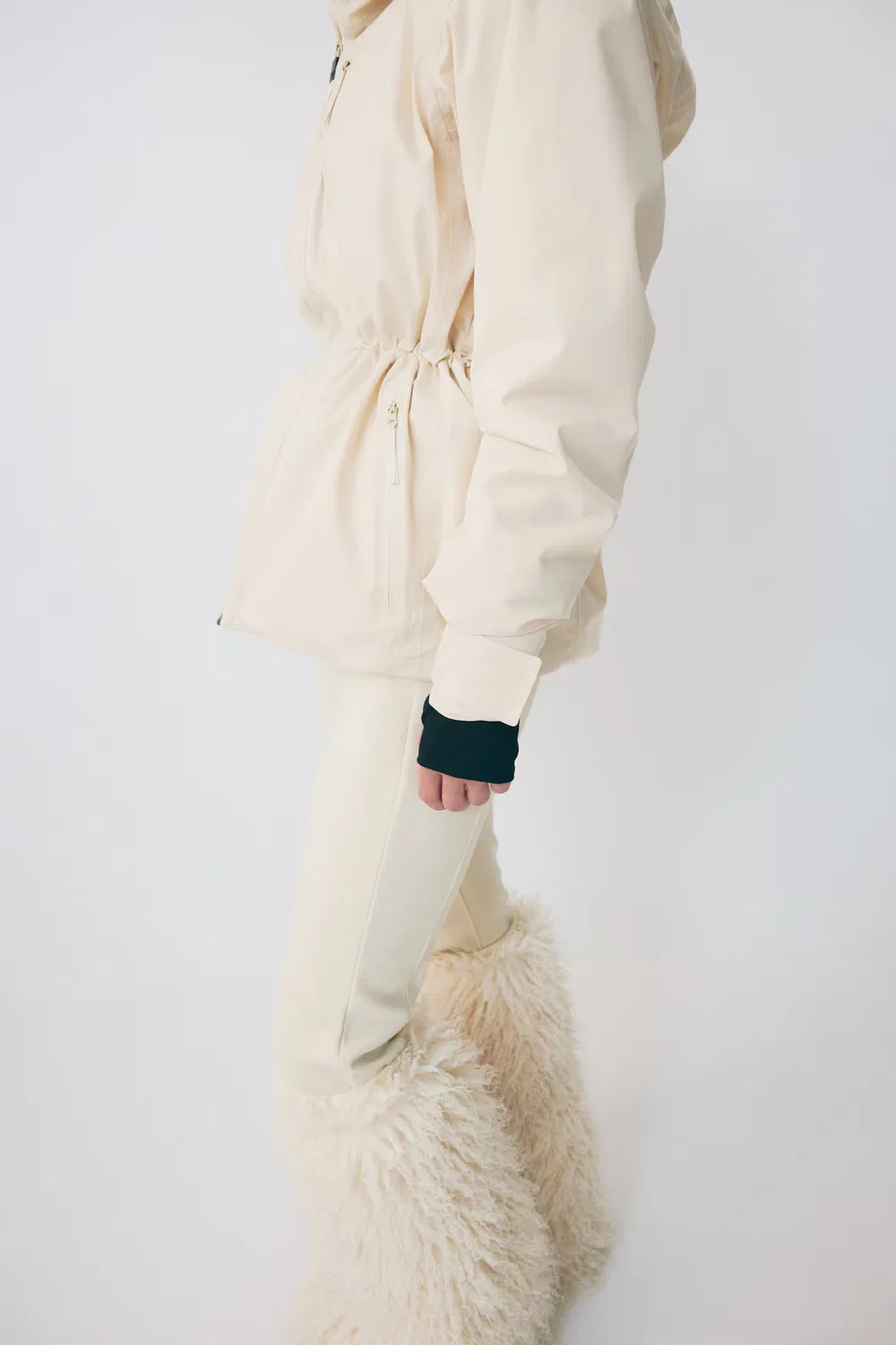 картинка Двухслойная лыжная куртка с технологией Stormmove H&M, Beige от магазина Одежда+