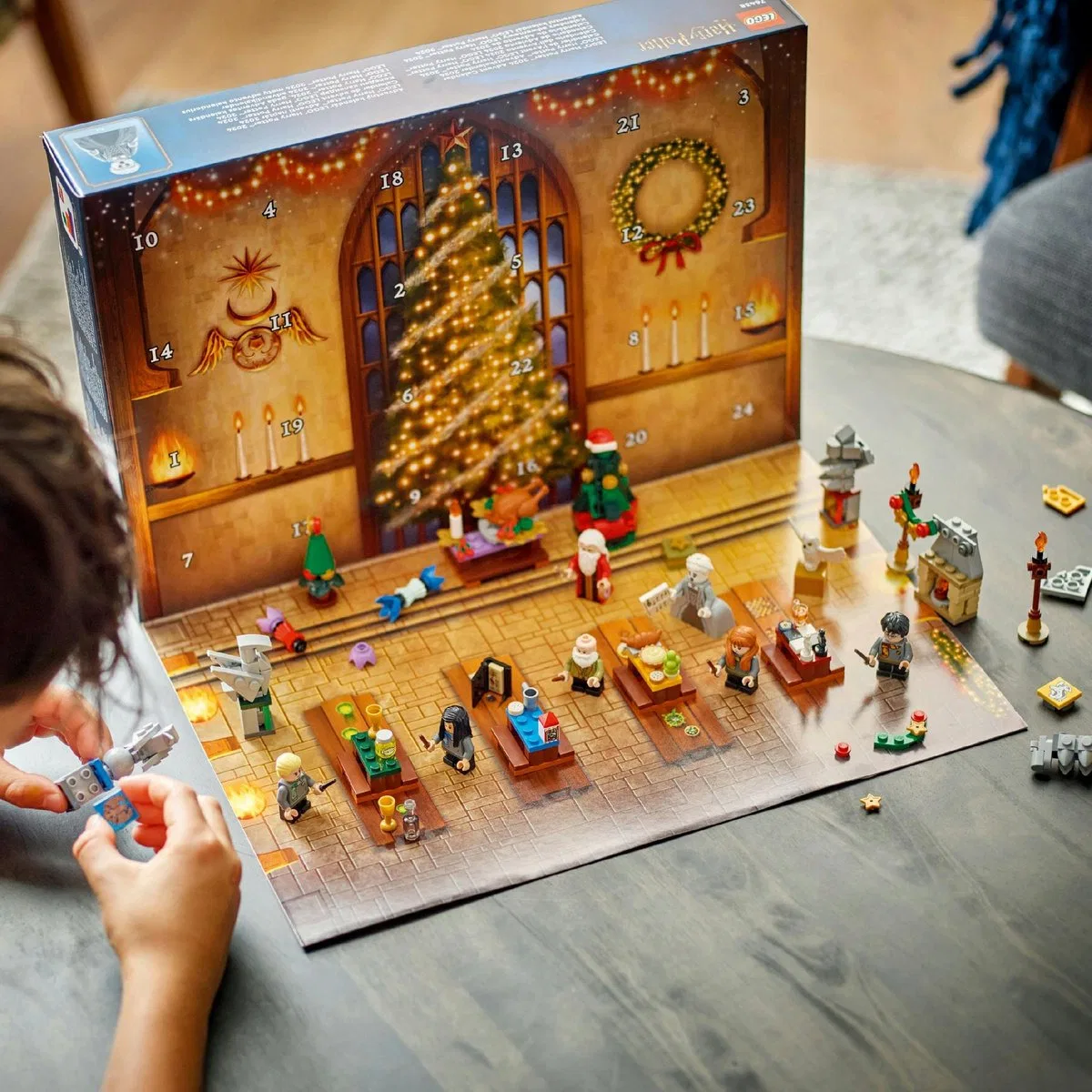 картинка Календарь адвент LEGO Harry Potter, LEGO, Черный от магазина Одежда+