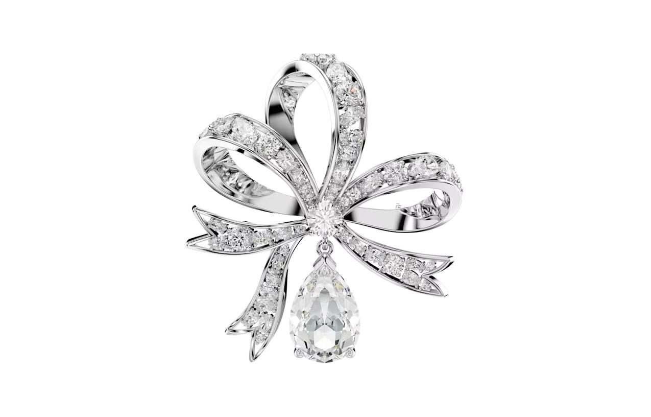картинка Swarovski Броши из фианита для женщин Silver от магазина Одежда+