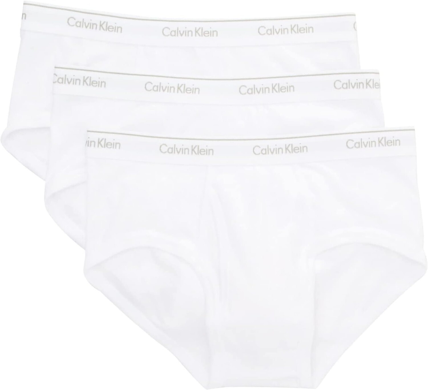 картинка Комплект трусов Calvin Klein Cotton Classics, 3 предмета, белый от магазина Одежда+