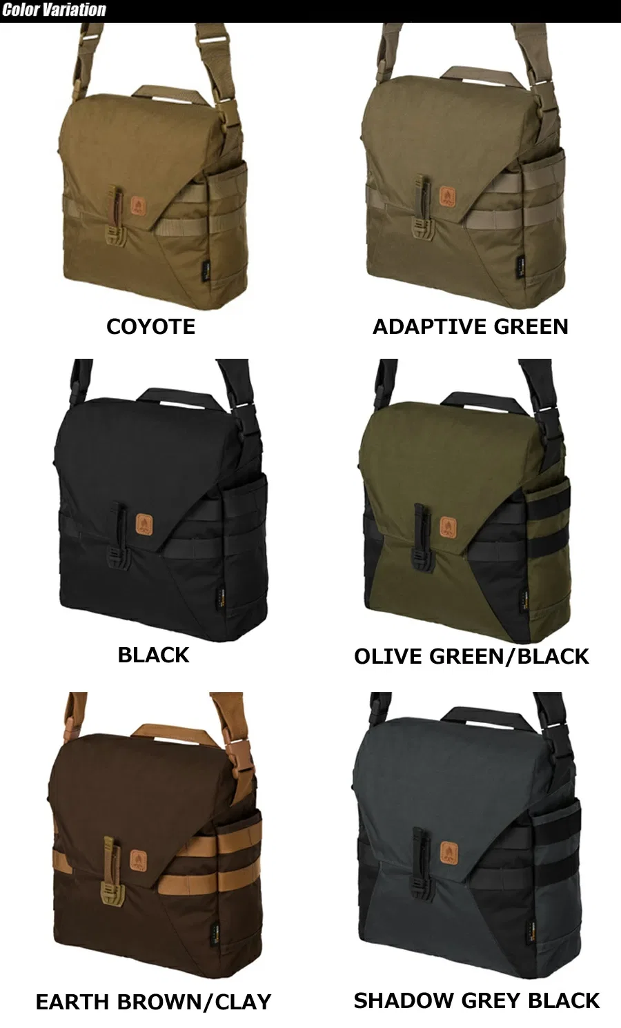 картинка Сумка «Bushcraft Haversack» от Helikon-Tex, Black от магазина Одежда+