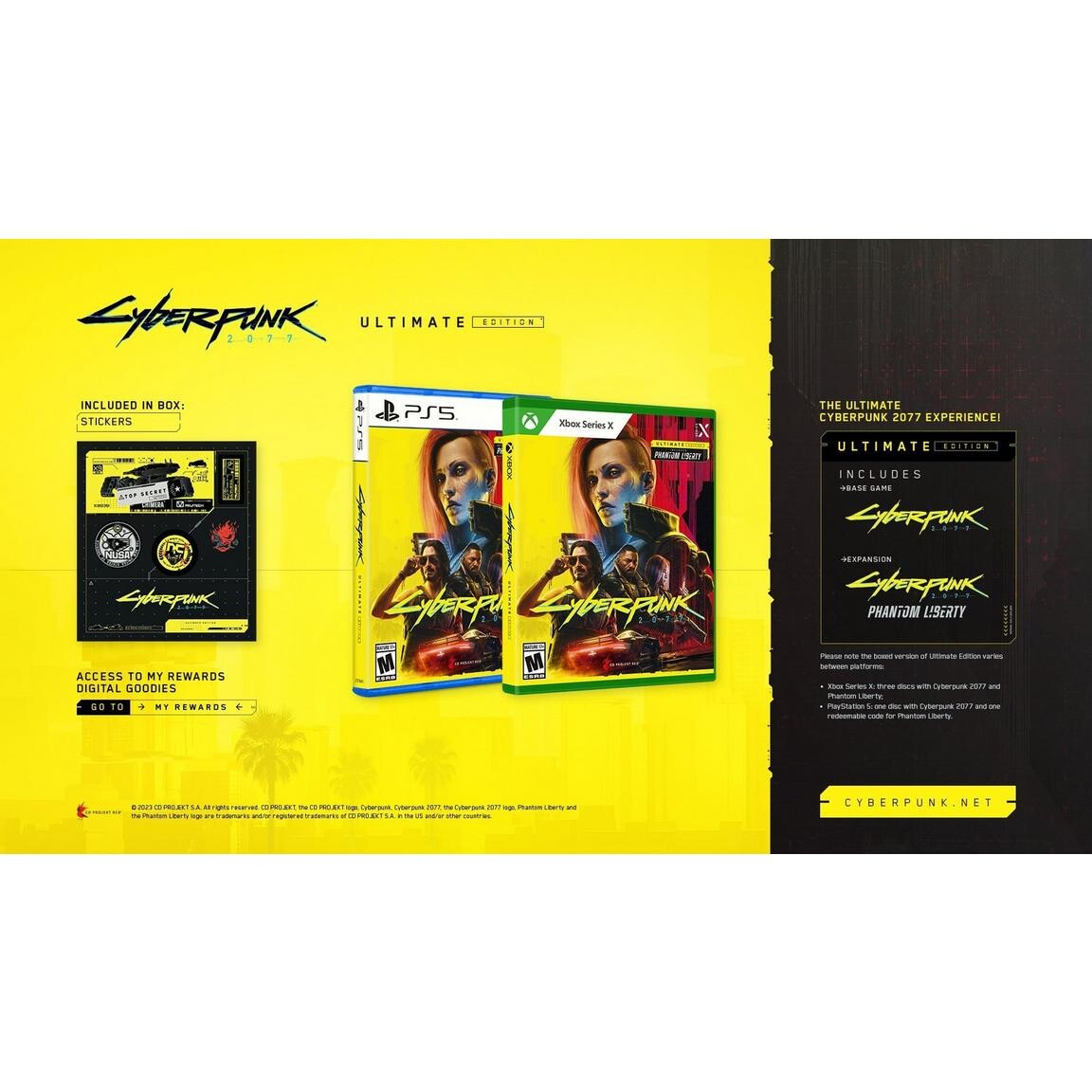 картинка Видеоигра Cyberpunk 2077: Ultimate Edition - PlayStation 5 от магазина Одежда+
