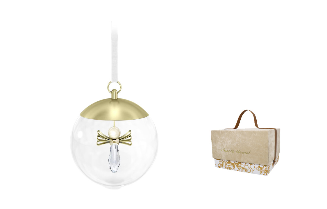 картинка Кулон Holiday Magic Unisex Swarovski, белый от магазина Одежда+