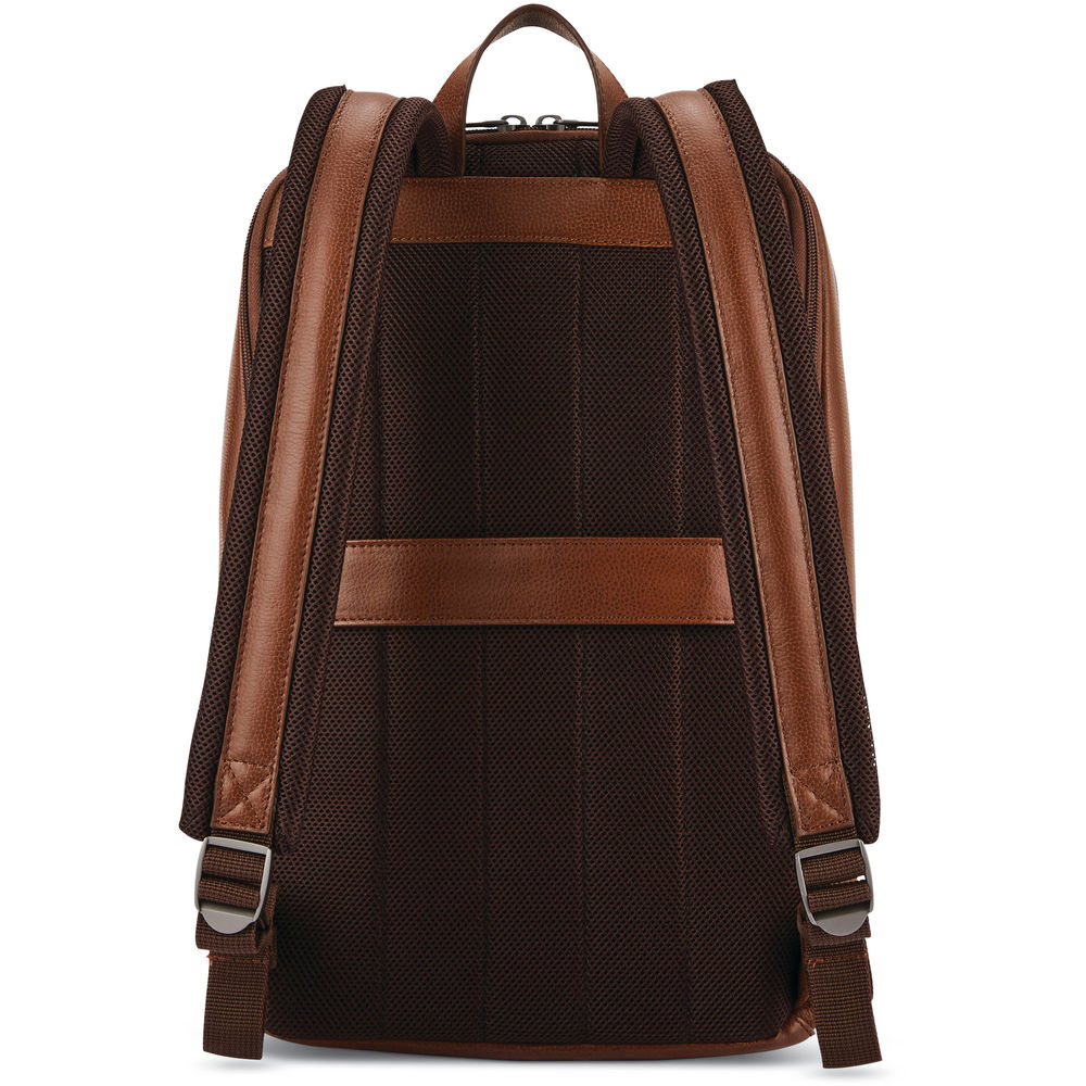 картинка Рюкзак Samsonite Classic Leather Slim (коньячный) от магазина Одежда+