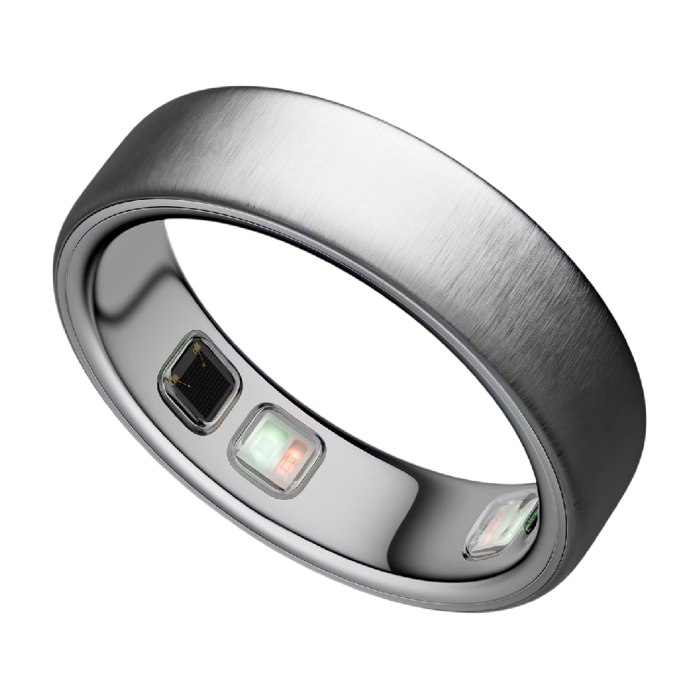 картинка Умное кольцо Oura Ring 5, US 10, Brushed Silver от магазина Одежда+