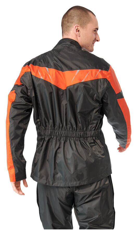 картинка Дождевик Rain Basic 201 Fastway, серый/оранжевый от магазина Одежда+