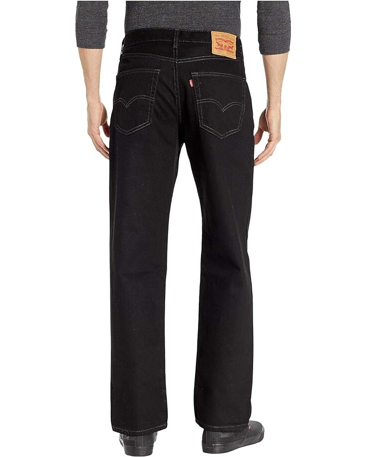 картинка Джинсы Levi's Mens 550 Relaxed Fit, черный от магазина Одежда+