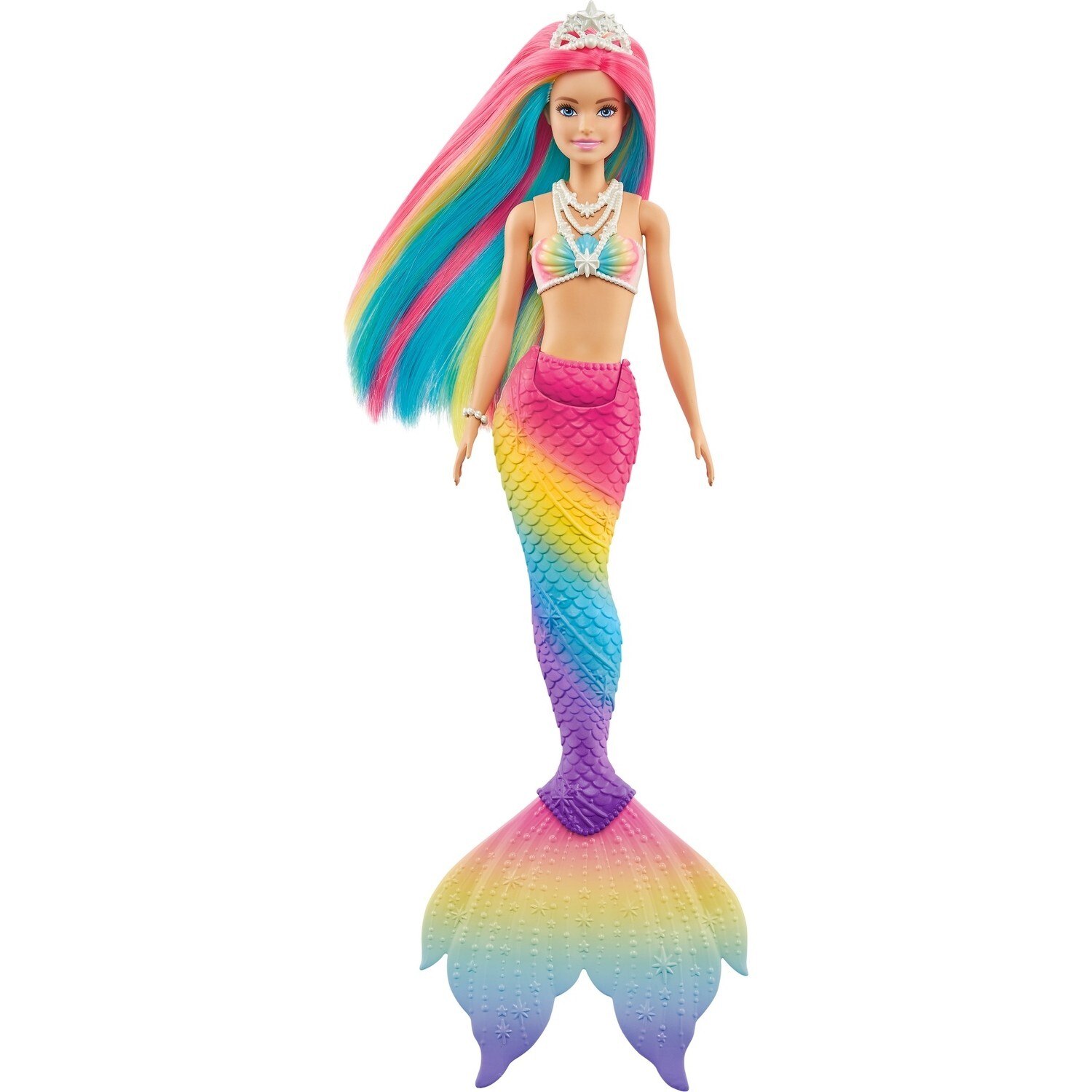 картинка Кукла Barbie Dreamtopia Волшебная русалка меняющая цвет от магазина Одежда+