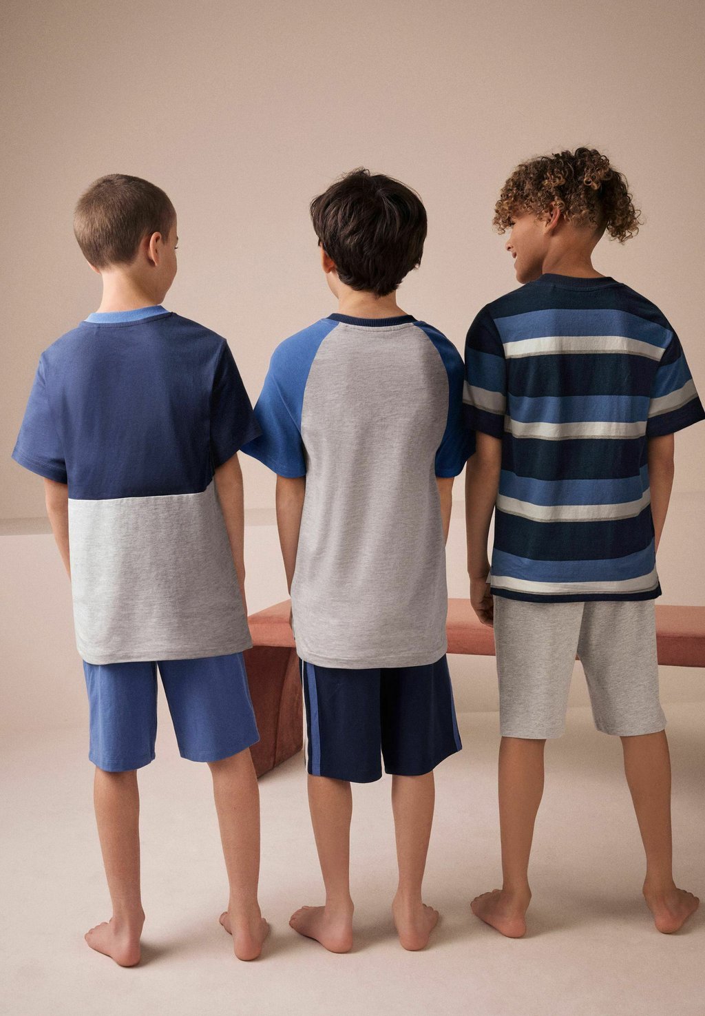 картинка Пижама REGULAR FIT - 3 PACK SET Next, синий от магазина Одежда+