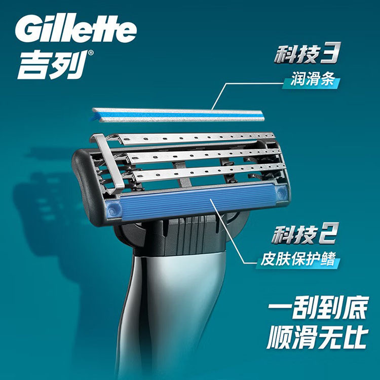 картинка Gillette Speed 3: классический набор для бритья от магазина Одежда+