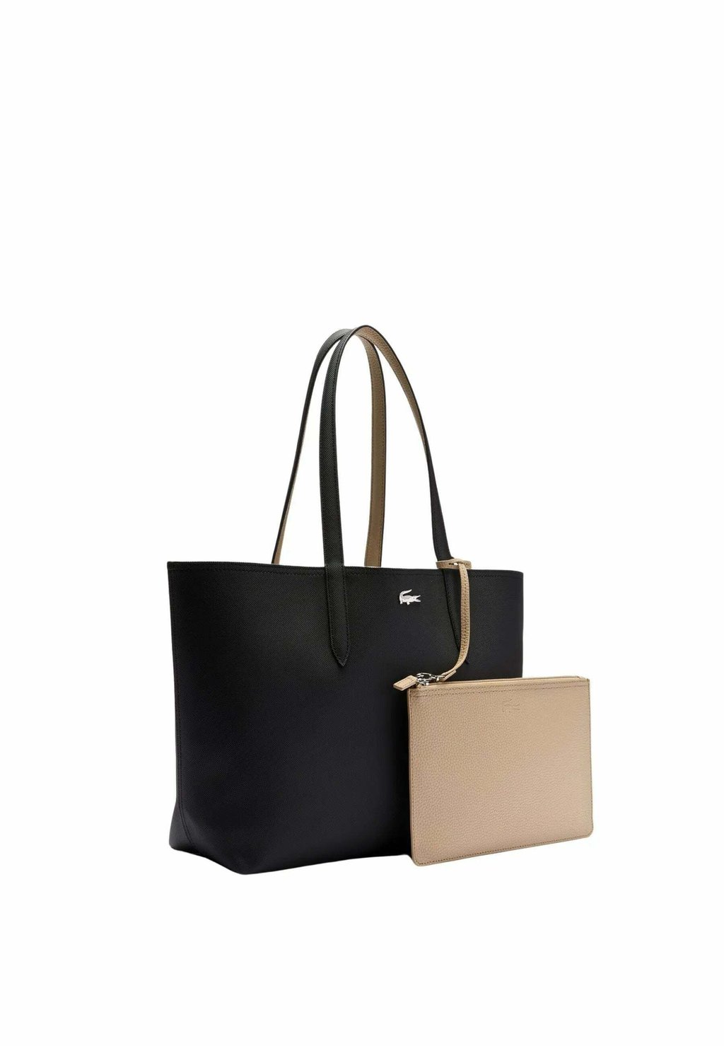 картинка Сумка ANNA RÉVERSIBLE AVEC POCHETTE Lacoste, черный от магазина Одежда+