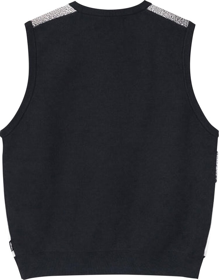 картинка Жилет Stussy Photo Jacquard Vest 'Black', черный от магазина Одежда+