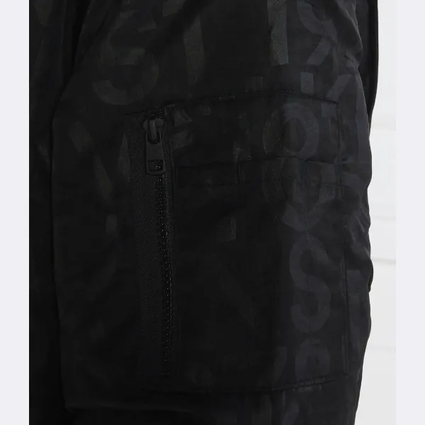 картинка Бомбер Calvin Klein Logo Aop Fashion, черный от магазина Одежда+