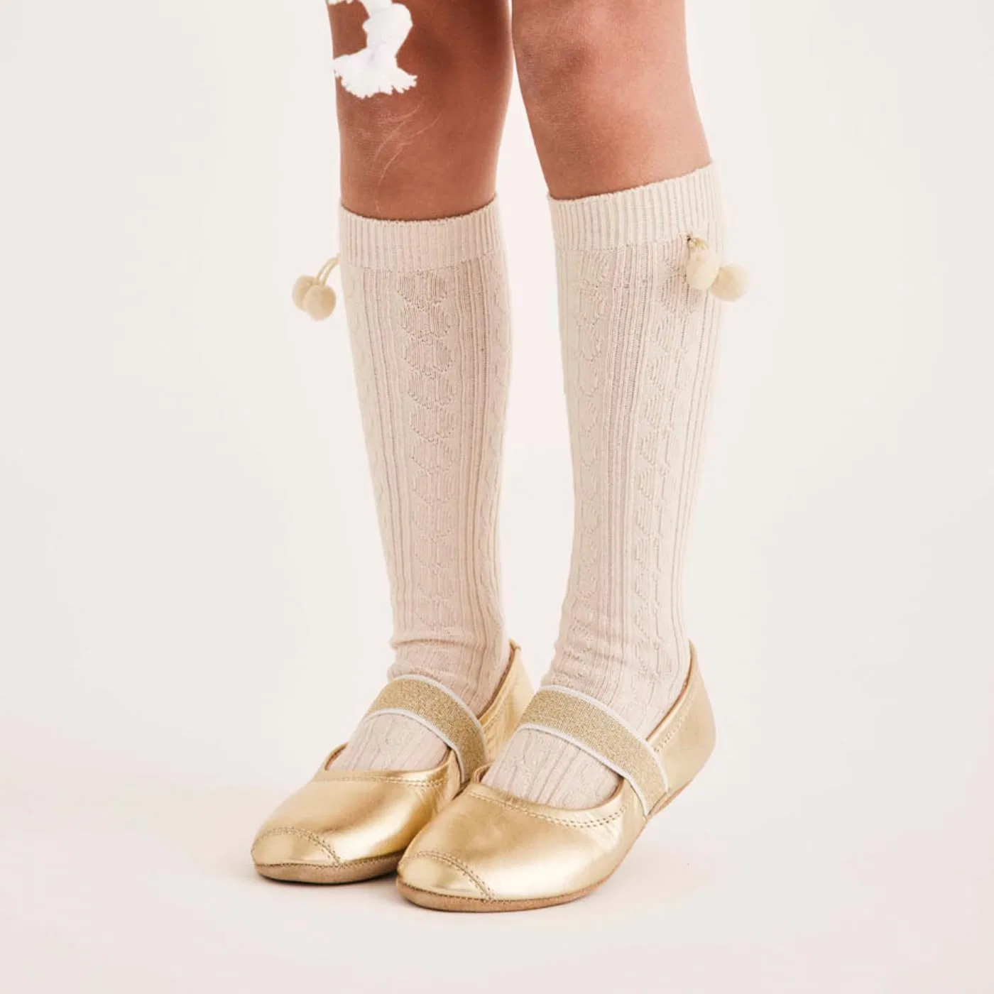 картинка Детские балетки Bisgaard, Ballet, Gold 02 Gold от магазина Одежда+
