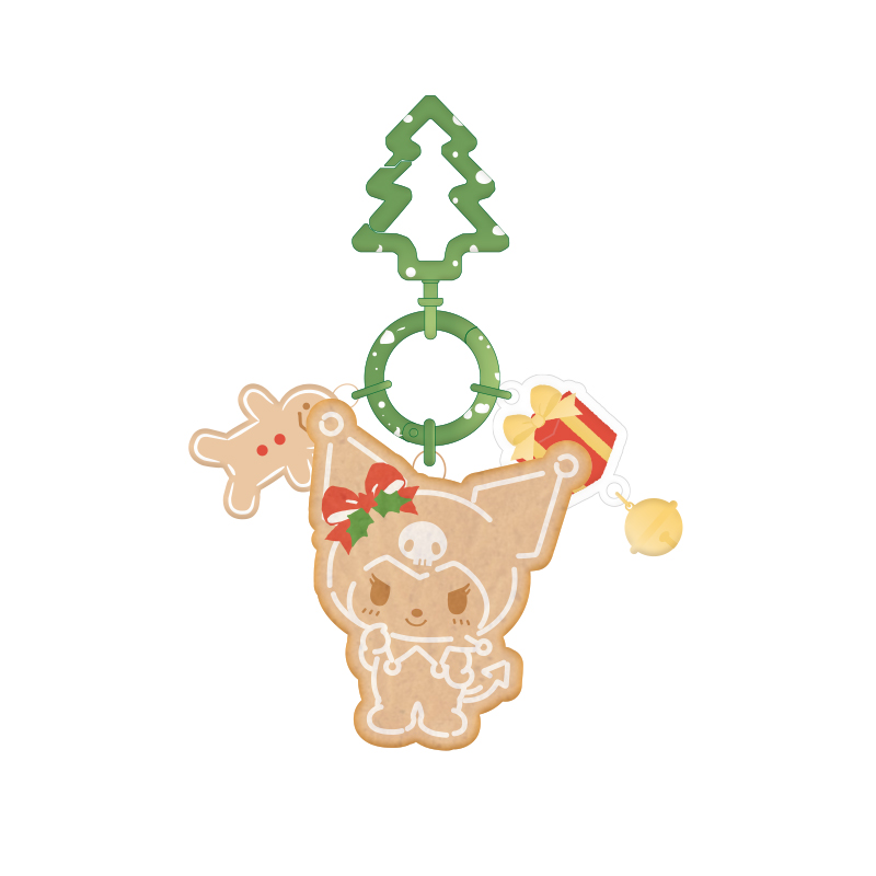 картинка Hello Kitty Alloy Christmas Trees Charm Unisex Sanrio, blanket bear от магазина Одежда+
