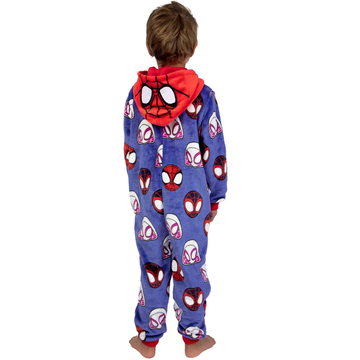 картинка Пижама-комбинезон Marvel Spider-Man для мальчиков, синий от магазина Одежда+