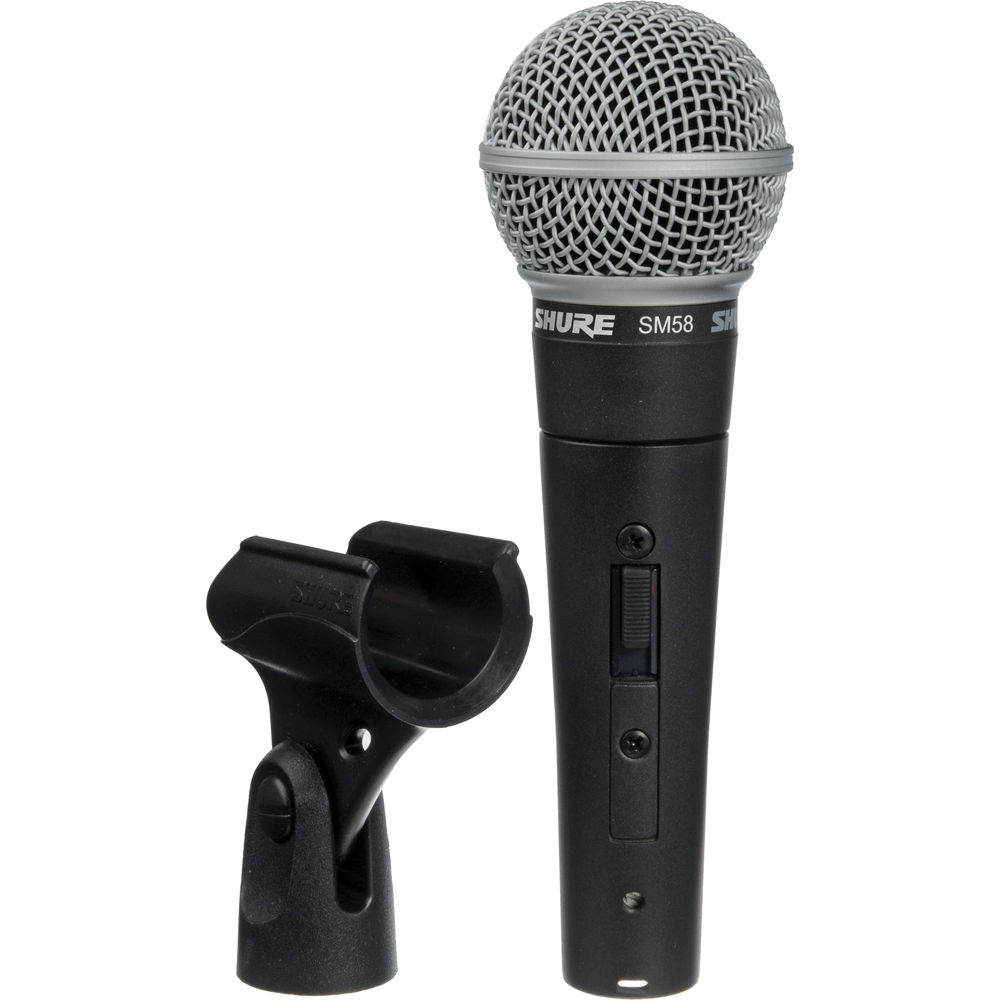 картинка Ручной микрофон Shure SM58S Mic, Stand, and Cable Kit от магазина Одежда+