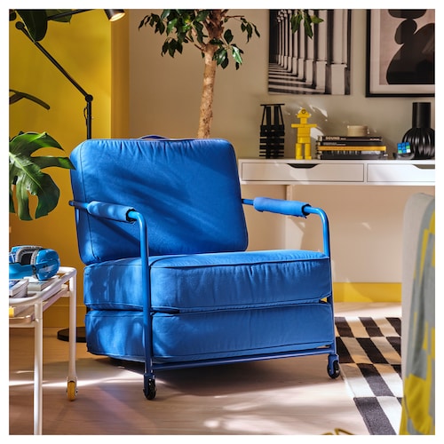 картинка Игровое кресло Ikea Brannboll, неоново-синий от магазина Одежда+