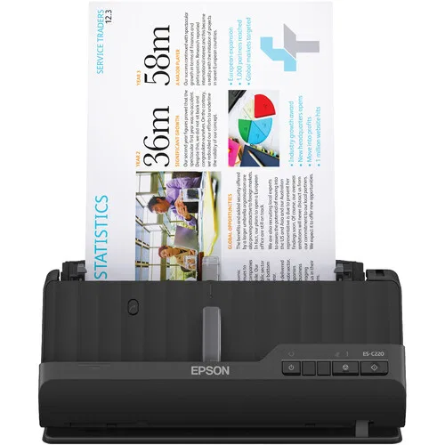 картинка Компактный настольный сканер документов Epson Workforce ES-C220 от магазина Одежда+