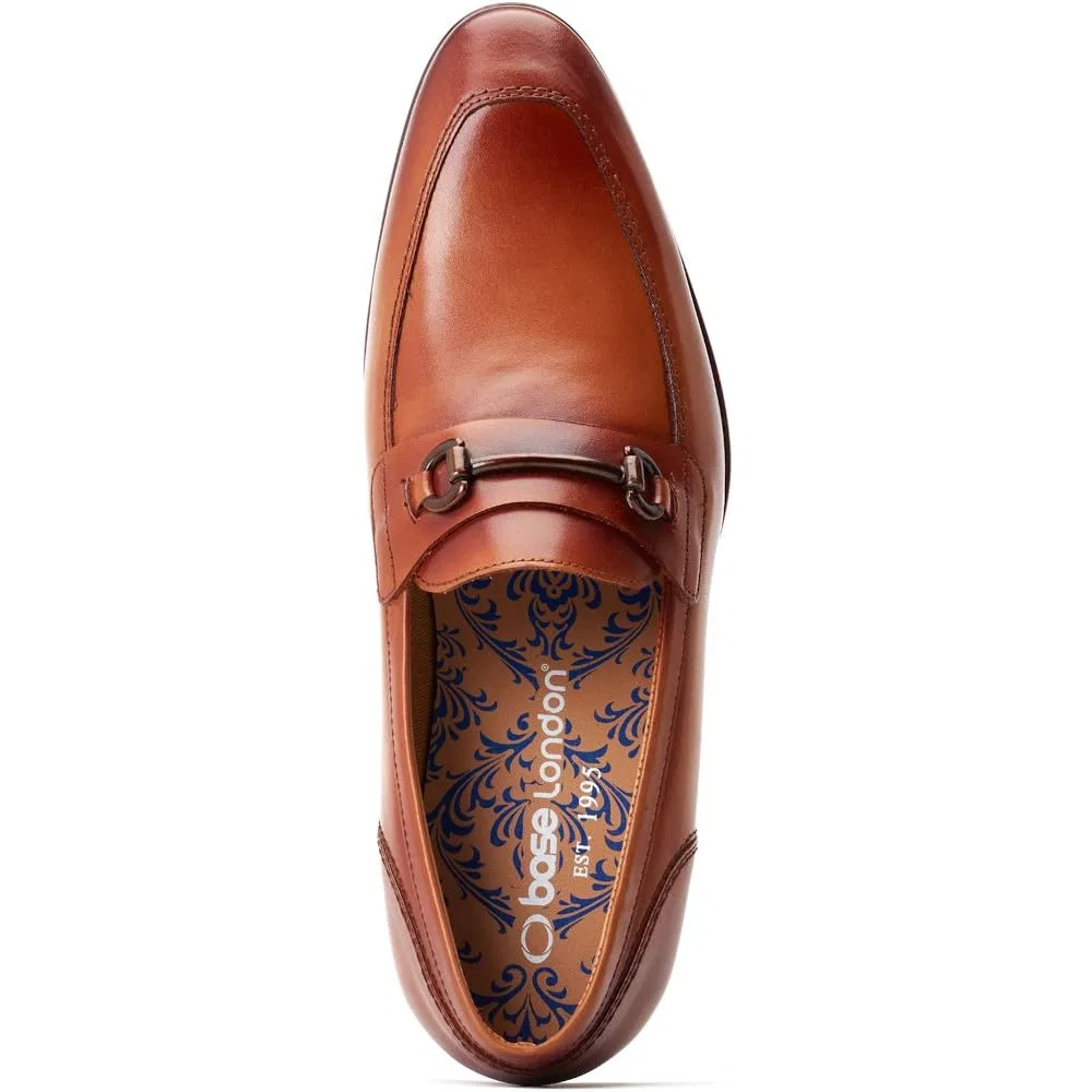 картинка Мужские лоферы с пряжкой Russo Base London, Light Brown от магазина Одежда+