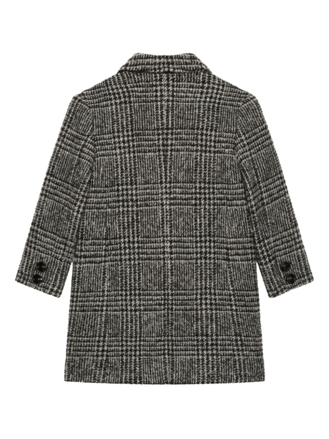 картинка Dolce & Gabbana Kids пальто в клетку, черный от магазина Одежда+