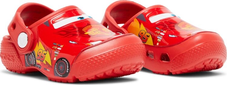 картинка Кроссовки Cars x Classic Clog Kids Lightning McQueen, красный от магазина Одежда+