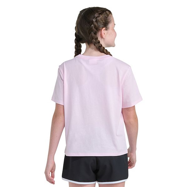 картинка Детская футболка с принтом Girls 7-16 Adidas, Pink от магазина Одежда+