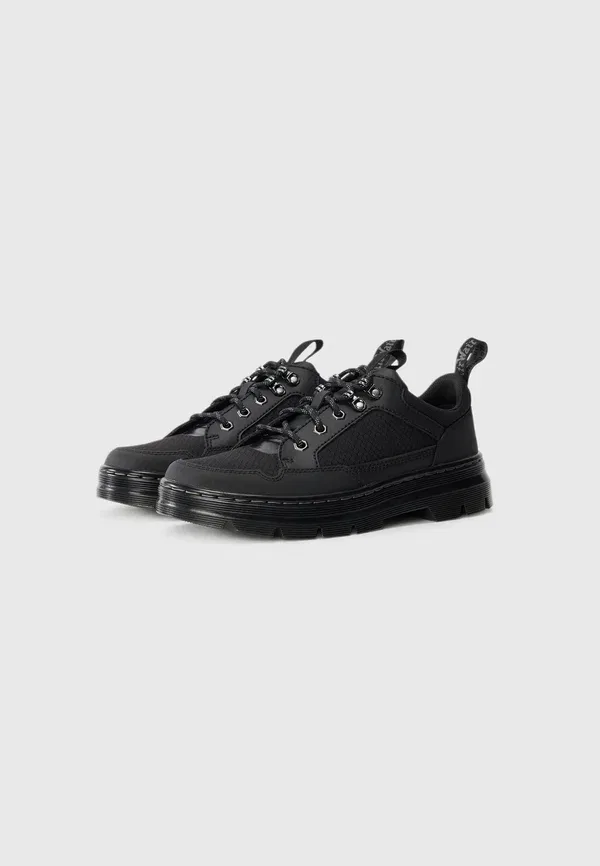 картинка Ботинки Dr. Martens Reeder mk lace ups, текстильные, черные от магазина Одежда+