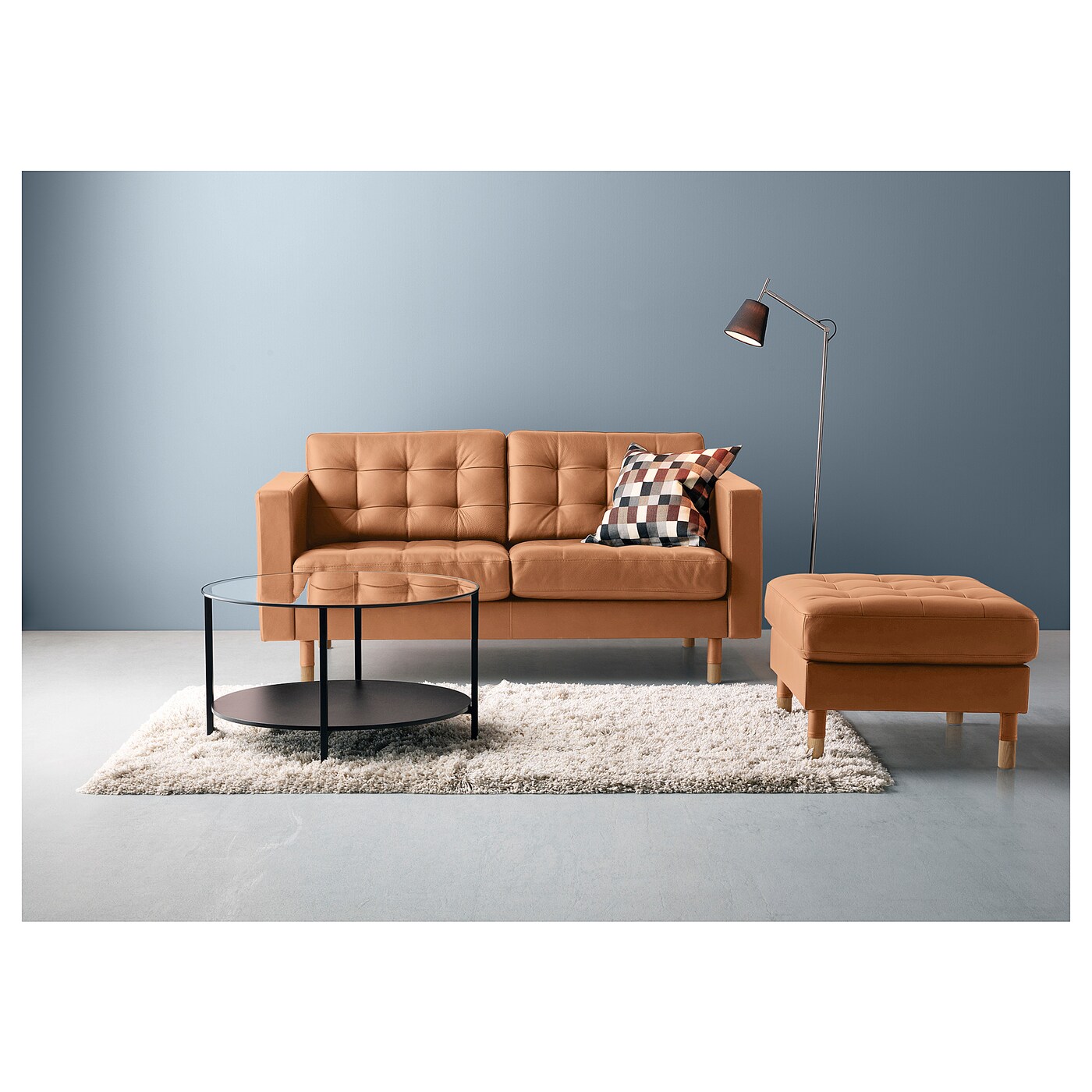 картинка Кофейный столик IKEA, 75 см, цвет glass от магазина Одежда+