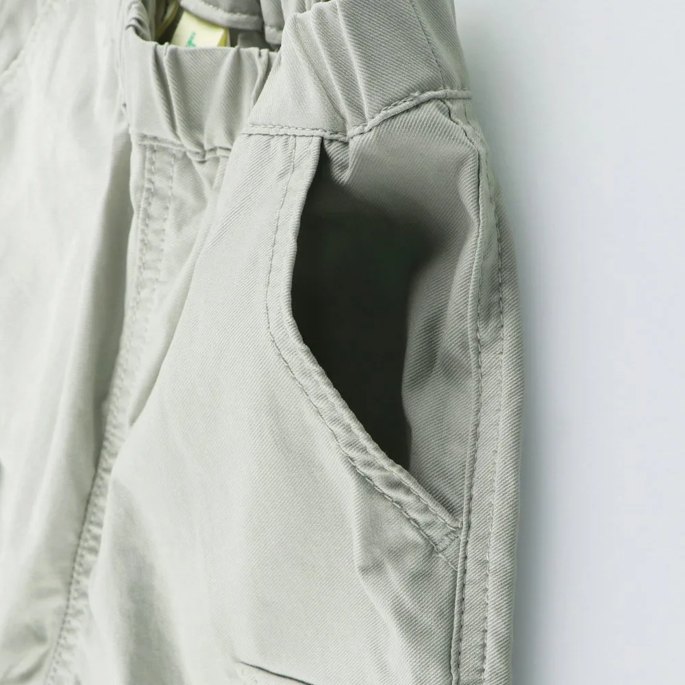 картинка Брюки-карго из эластичной саржи Branshes, Light gray от магазина Одежда+