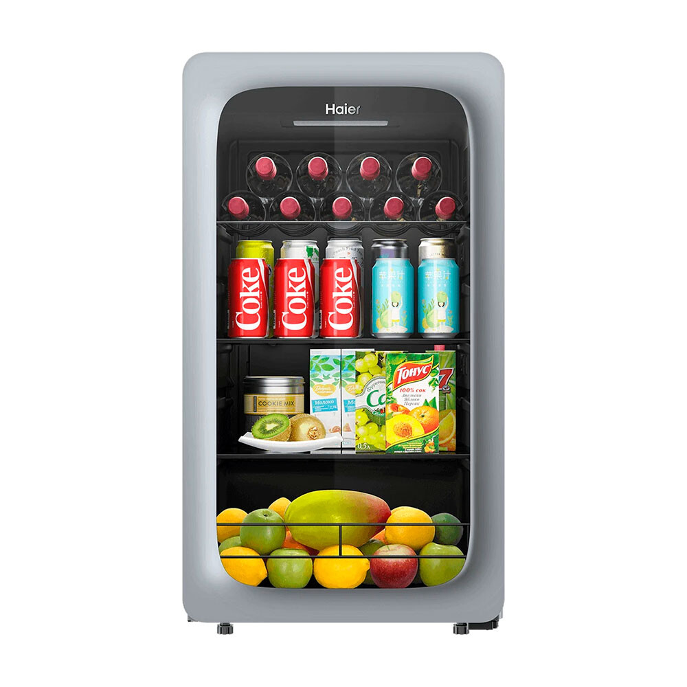 картинка Холодильник барный Haier 92L, LC-92LH9ES1, серебристый от магазина Одежда+