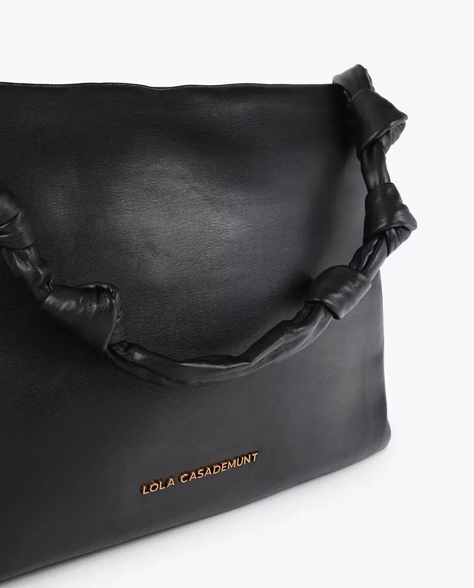 картинка Женская сумка для ноутбука с ручкой-узлом Lola Casademunt, Negro от магазина Одежда+