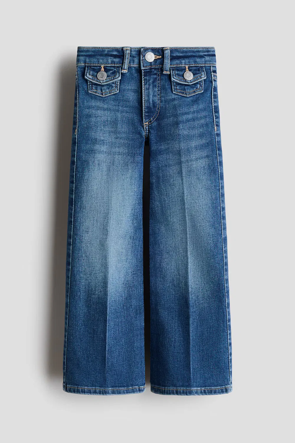 картинка Джинсы с широкими штанинами H&M, Denimblau от магазина Одежда+