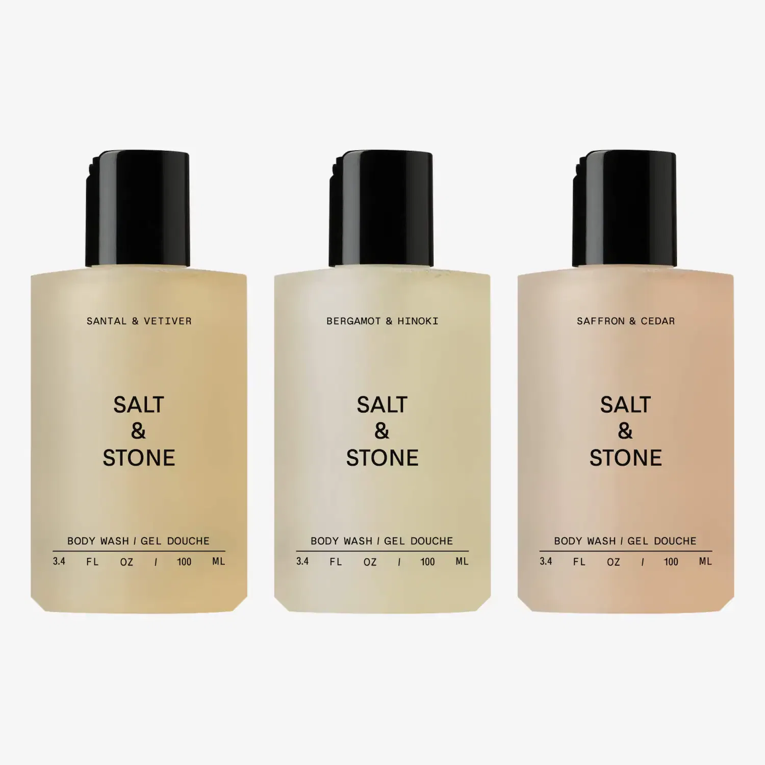 картинка Набор миниатюрных гелей для душа Salt & Stone от магазина Одежда+