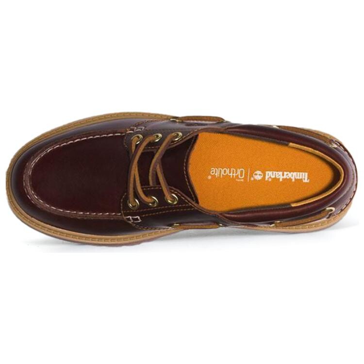 картинка Полуботинки женские Timberland, Burgundy от магазина Одежда+