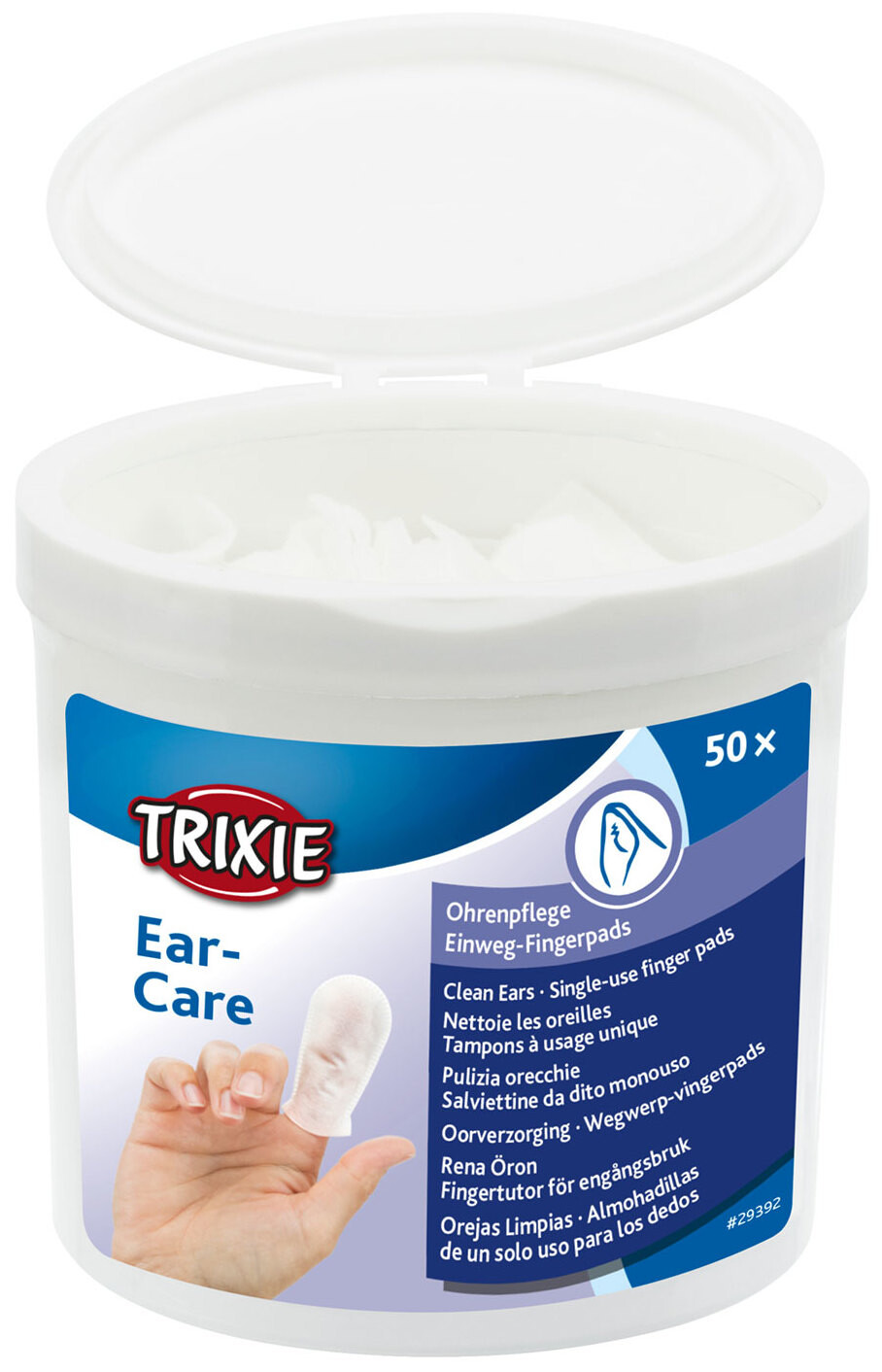 картинка Средства по уходу за ушами Trixie Otico 50 единиц Trixie от магазина Одежда+