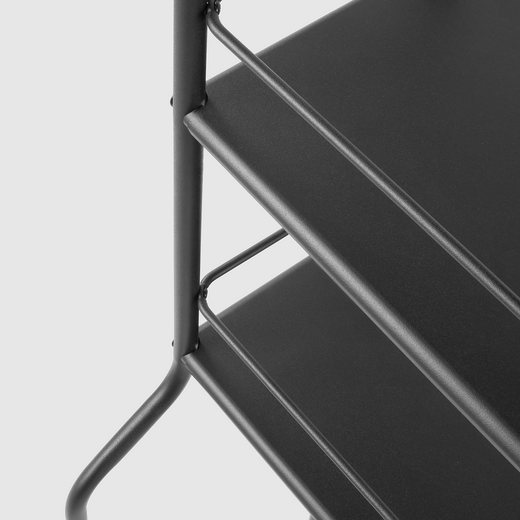 картинка Стеллаж FRÖSJÖN IKEA, 65x156 см, черный от магазина Одежда+
