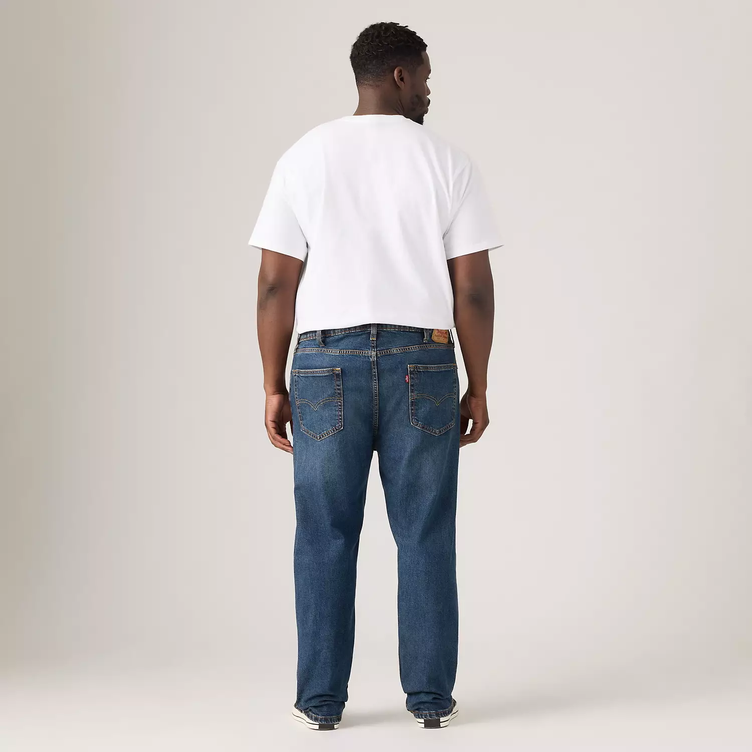 картинка Джинсы Levi's 502 Taper Fit, классический тёмно-синий от магазина Одежда+
