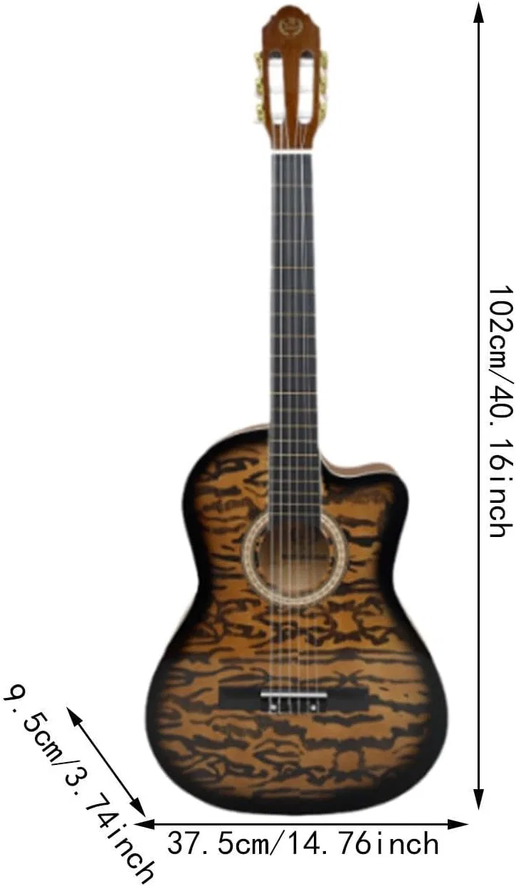 картинка Акустическая гитара Steel-String, Sporful, Dark Yellow от магазина Одежда+