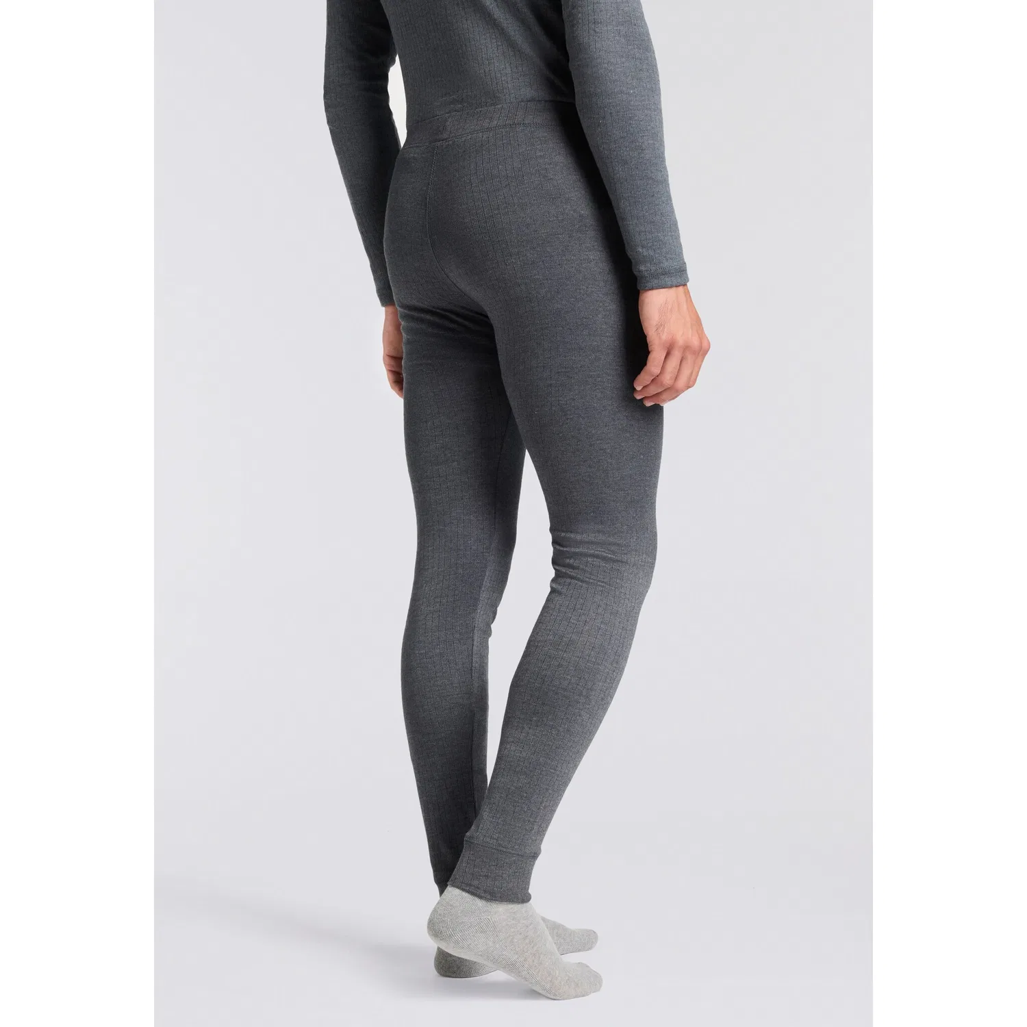 картинка Мужские термолеггинсы Long John Heatkeeper, Gray Melange от магазина Одежда+