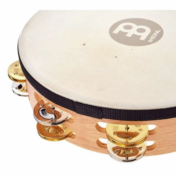картинка Тамбурин 10 дюймов, 16 джинглов, Meinl, Super Natural от магазина Одежда+