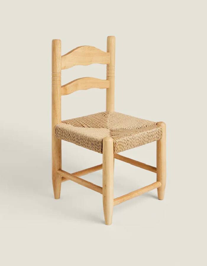 картинка Стул детский Zara Home Children's Wooden, деревянный от магазина Одежда+