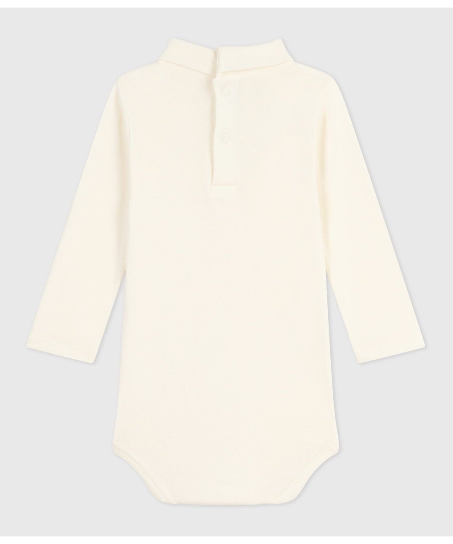 картинка Водолазка с длинными рукавами PETIT BATEAU, Off white от магазина Одежда+